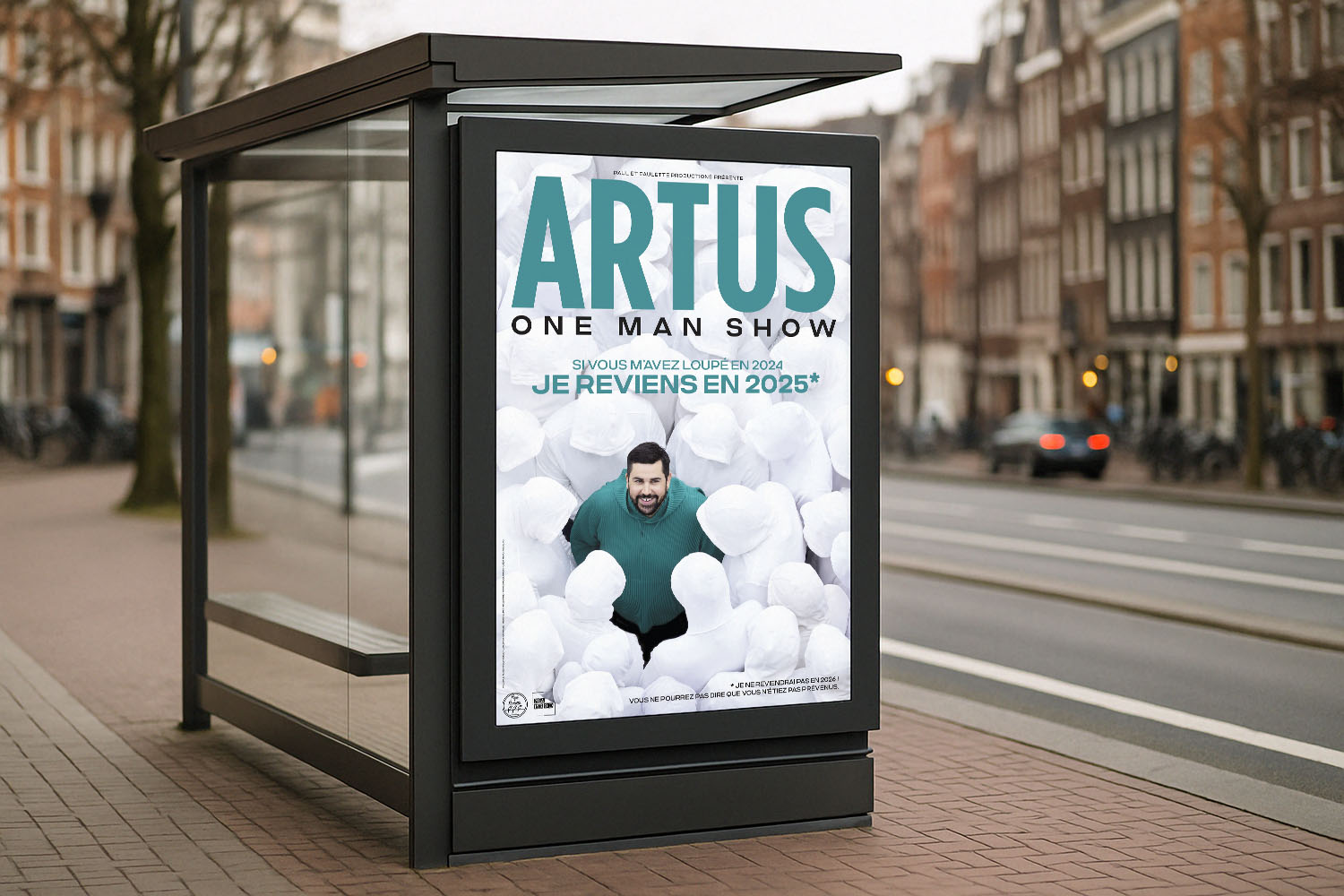 Affiche de spectacle d’Artus