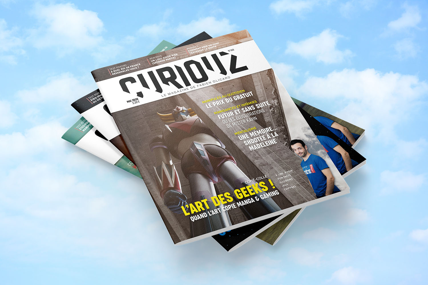 Curiouz, le magazine de Fabien Olicard