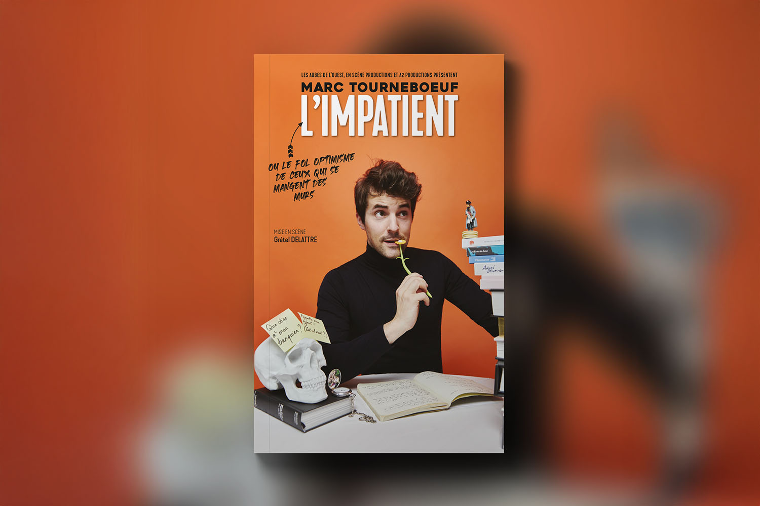 L’Impatient, spectacle et livre de Marc Tourneboeuf